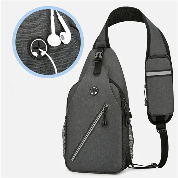 In Stock Crossbody Sling Bag Travel Hiking Chest Bag - In Stock Crossbody Sling Bag Travel Hiking Chest Bag - Image 7 of 7