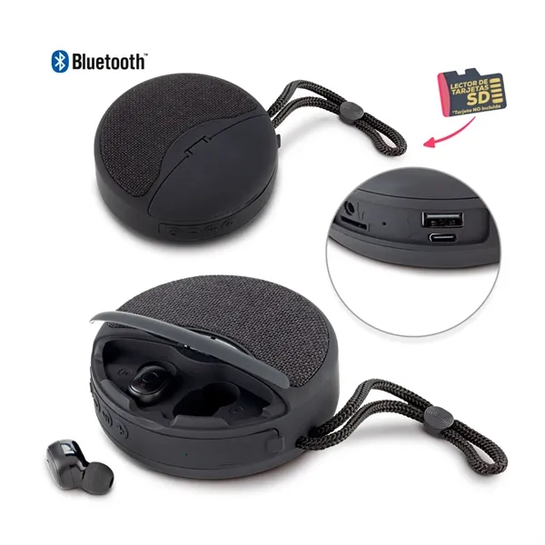 Duality True Wireless Bluetooth Earbuds & Speaker - Duality True Wireless Bluetooth Earbuds & Speaker - Image 2 of 3