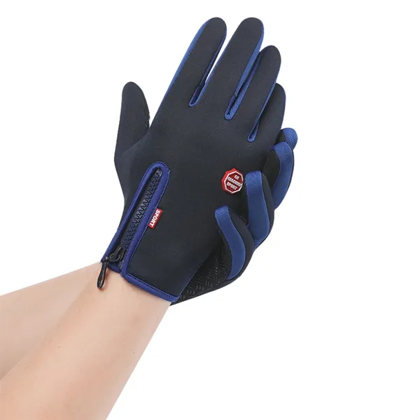 Winter Touch Screen Warm Gloves with Non-slip Silicon - Winter Touch Screen Warm Gloves with Non-slip Silicon - Image 7 of 7