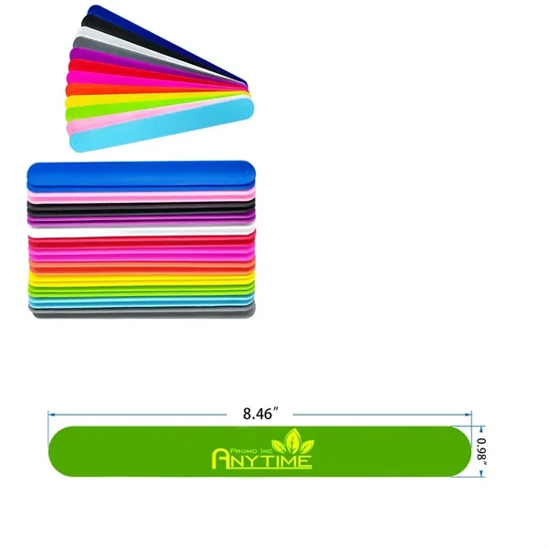 Custom Multicolor Silicone Slap Bracelets