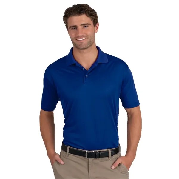 Custom Men's Tall Bonded Collar Dress Polo