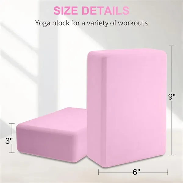 Custom Fitness EVA Yoga Block - Custom Fitness EVA Yoga Block - Image 1 of 1