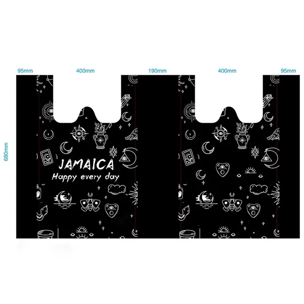 Super Large Non-woven T-shirt Shopping Grocery Bags - Super Large Non-woven T-shirt Shopping Grocery Bags - Image 3 of 3