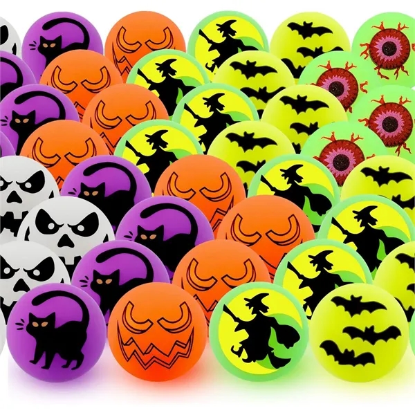 Halloween Glow Bouncy Ball Gift Toy Trick Or Treat Giveaways - Halloween Glow Bouncy Ball Gift Toy Trick Or Treat Giveaways - Image 5 of 11