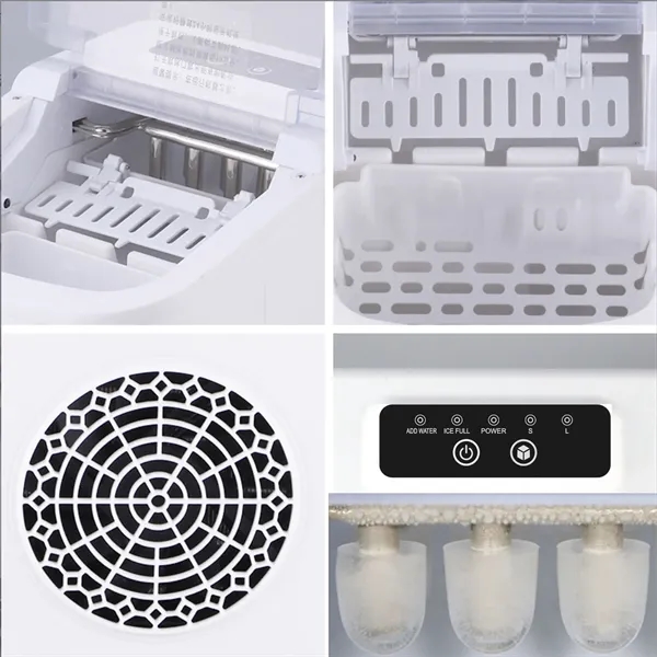 Automatic Bullet-Shaped Ice Cube Maker Machine - Automatic Bullet-Shaped Ice Cube Maker Machine - Image 2 of 3