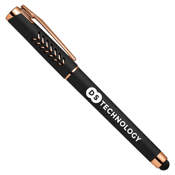 Hollywood Rose Gold Gel Pen w/Stylus - Hollywood Rose Gold Gel Pen w/Stylus - Image 1 of 9
