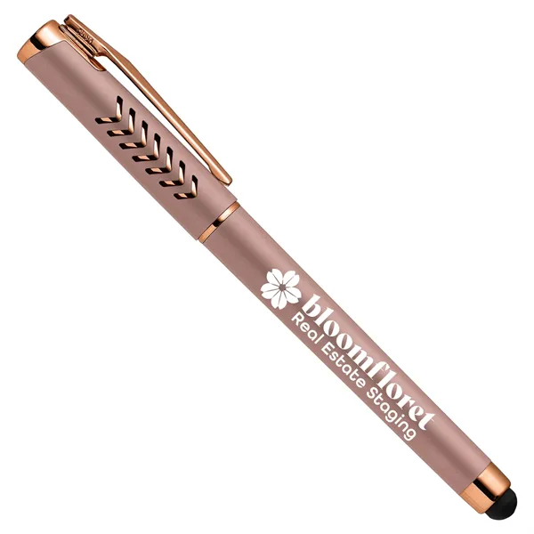Hollywood Rose Gold Gel Pen w/Stylus - Hollywood Rose Gold Gel Pen w/Stylus - Image 8 of 9