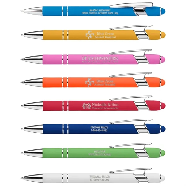 Ellipse Softy Brights Gel Pen w/Stylus - ColorJet - Ellipse Softy Brights Gel Pen w/Stylus - ColorJet - Image 15 of 17