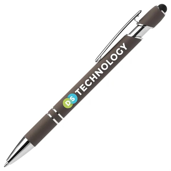 Ellipse Softy Recycled Pen w/ Stylus + Anti-Fraud Ink - Ellipse Softy Recycled Pen w/ Stylus + Anti-Fraud Ink - Image 1 of 9