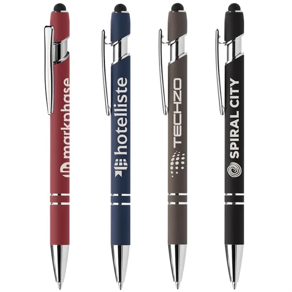 Ellipse Softy Recycled Pen w/ Stylus + Anti-Fraud Ink - Ellipse Softy Recycled Pen w/ Stylus + Anti-Fraud Ink - Image 16 of 19