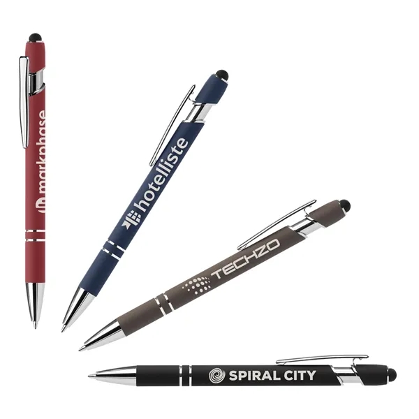 Ellipse Softy Recycled Pen with Stylus + Anti-Fraud Ink - Ellipse Softy Recycled Pen with Stylus + Anti-Fraud Ink - Image 8 of 9