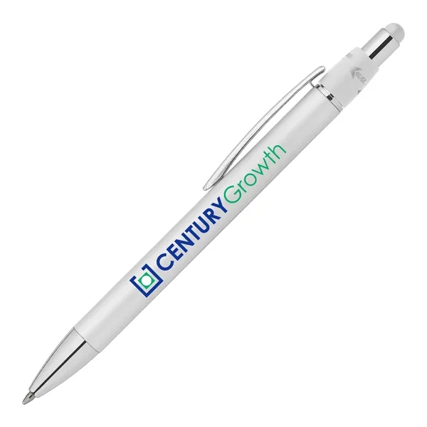 Orbit Spinner Chrome Metal Pen with Stylus - Orbit Spinner Chrome Metal Pen with Stylus - Image 5 of 9