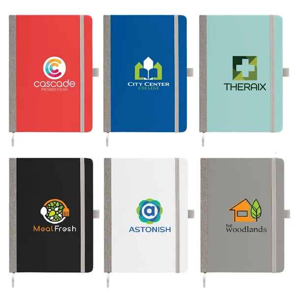 Steinbeck Recycled Hard Cover Journal - A5 - ColorJet - Steinbeck Recycled Hard Cover Journal - A5 - ColorJet - Image 0 of 13