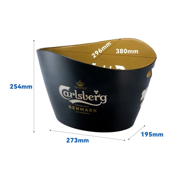 9L Large Capacity Luxury Rechargeable LED Ice Bucket - 9L Large Capacity Luxury Rechargeable LED Ice Bucket - Image 1 of 4