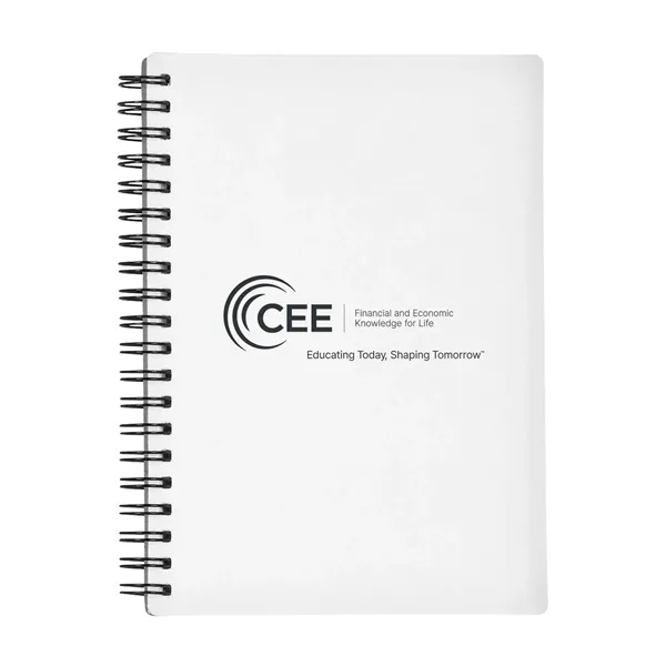 Eco Rubber Spiral Notebook - Eco Rubber Spiral Notebook - Image 6 of 6