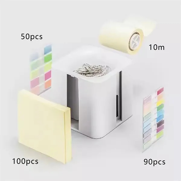All-in-One Memo Cube Desk Organizer - All-in-One Memo Cube Desk Organizer - Image 2 of 2