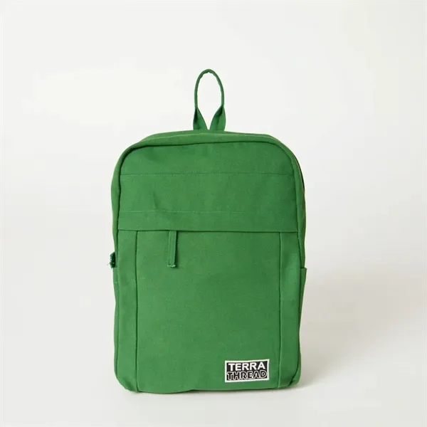 TERRA THREAD® - Earth Backpack Sustainable GOTS & Fair Trade - TERRA THREAD® - Earth Backpack Sustainable GOTS & Fair Trade - Image 3 of 11