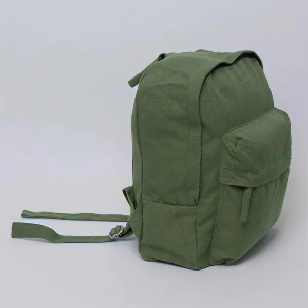 TERRA THREAD® Zem Min Backpack Sustainable GOTS & Fair Trade - TERRA THREAD® Zem Min Backpack Sustainable GOTS & Fair Trade - Image 9 of 10