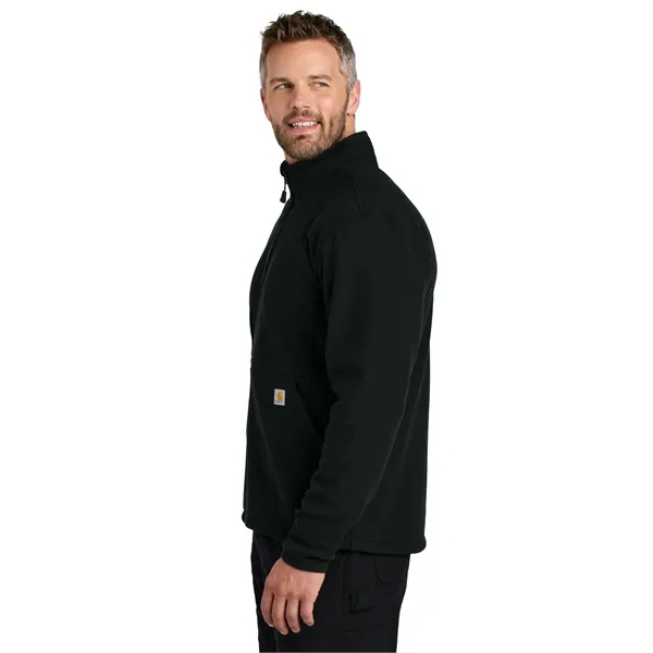 Carhartt Textured Full-Zip Fleece Jacket - Carhartt Textured Full-Zip Fleece Jacket - Image 2 of 19