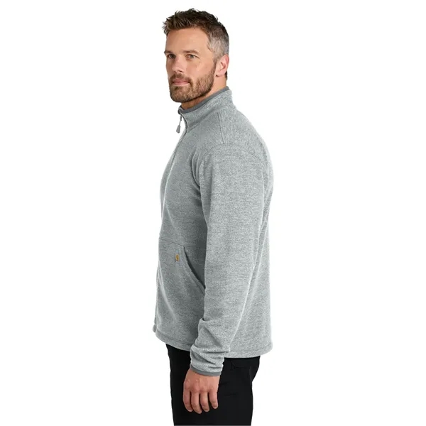 Carhartt Textured Full-Zip Fleece Jacket - Carhartt Textured Full-Zip Fleece Jacket - Image 11 of 19