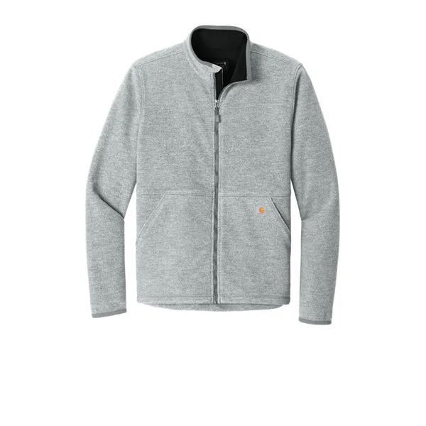 Carhartt Textured Full-Zip Fleece Jacket - Carhartt Textured Full-Zip Fleece Jacket - Image 12 of 19