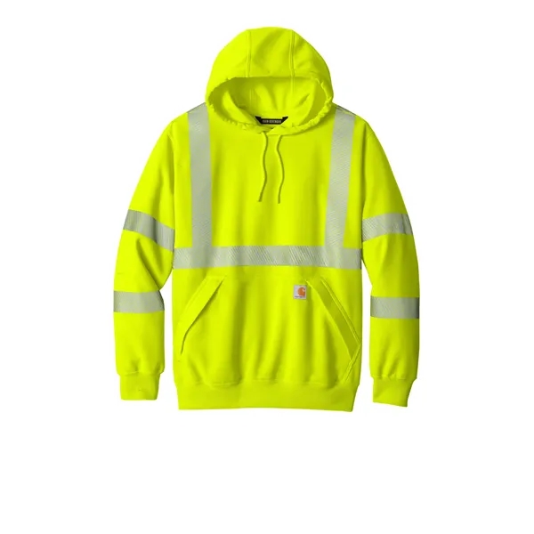 Carhartt ANSI 107 Class 3 Hooded Sweatshirt - Carhartt ANSI 107 Class 3 Hooded Sweatshirt - Image 3 of 4