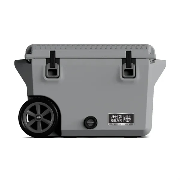 50 QT Wyld Gear® USA-Made Wheeled Hard Cooler (19" x 31")