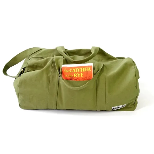 TERRA THREAD® Eco 56L Duffel Bag Sustainable GOTS Fair Trade - TERRA THREAD® Eco 56L Duffel Bag Sustainable GOTS Fair Trade - Image 5 of 10