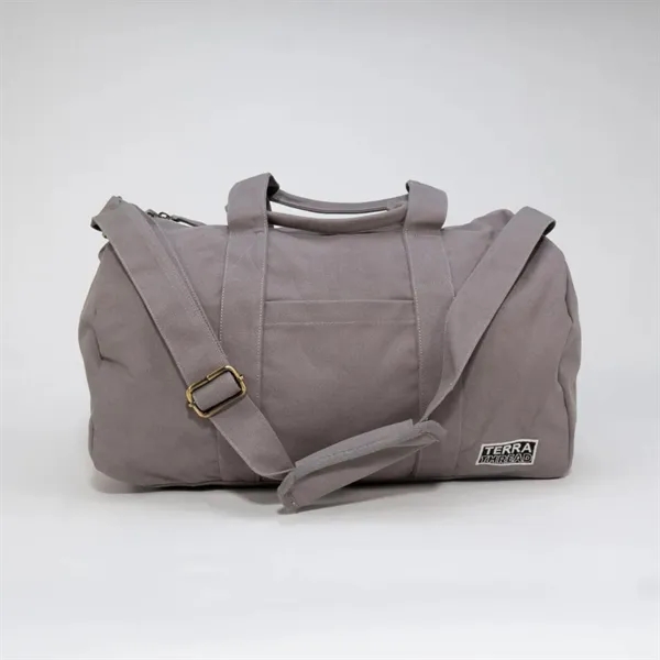 TERRA THREAD® Eco 32L Duffel Bag Sustainable GOTS Fair Trade - TERRA THREAD® Eco 32L Duffel Bag Sustainable GOTS Fair Trade - Image 1 of 10