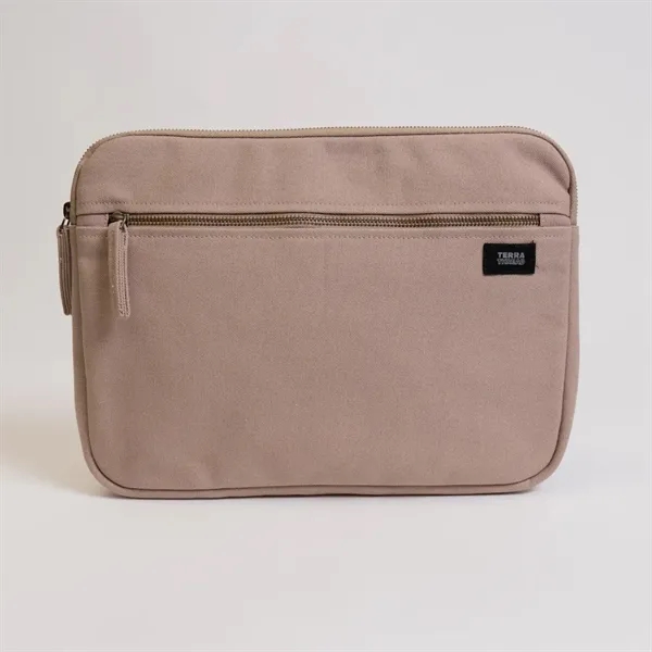 TERRA THREAD® 13" Laptop Sleeve Sustainable GOTS & Fair Trad - TERRA THREAD® 13" Laptop Sleeve Sustainable GOTS & Fair Trad - Image 13 of 16