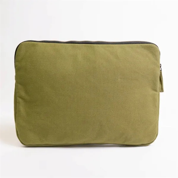 TERRA THREAD® 15" Laptop Sleeve Sustainable GOTS & Fair Trad - TERRA THREAD® 15" Laptop Sleeve Sustainable GOTS & Fair Trad - Image 6 of 14