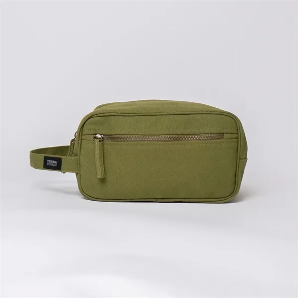 TERRA THREAD® - Toiletry Bag Sustainable GOTS & Fair Trade - TERRA THREAD® - Toiletry Bag Sustainable GOTS & Fair Trade - Image 6 of 9