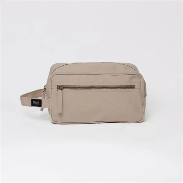 TERRA THREAD® - Toiletry Bag Sustainable GOTS & Fair Trade - TERRA THREAD® - Toiletry Bag Sustainable GOTS & Fair Trade - Image 7 of 9