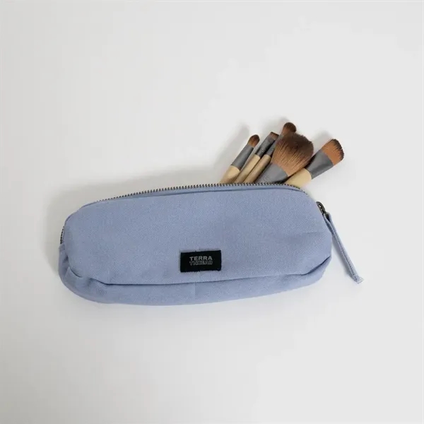 TERRA THREAD® Cotton Pencil Bag Sustainable GOTS & Fair Trad - TERRA THREAD® Cotton Pencil Bag Sustainable GOTS & Fair Trad - Image 8 of 12