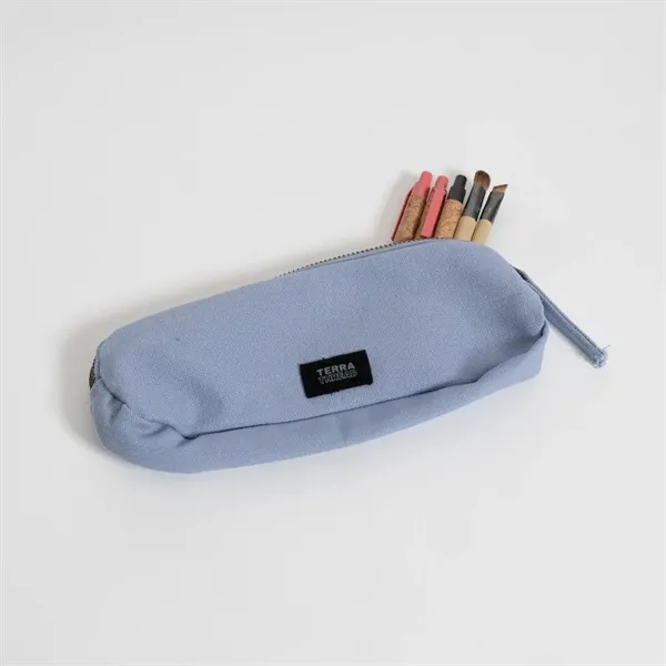 TERRA THREAD® Cotton Pencil Bag Sustainable GOTS & Fair Trad - TERRA THREAD® Cotton Pencil Bag Sustainable GOTS & Fair Trad - Image 12 of 12