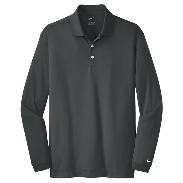 Nike Long Sleeve Dri-FIT Stretch Tech Polo w/ Screen Print - Nike Long Sleeve Dri-FIT Stretch Tech Polo w/ Screen Print - Image 3 of 15