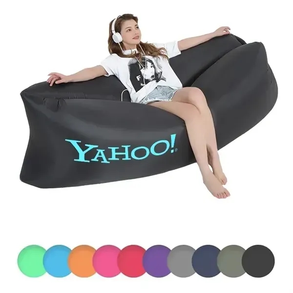 Portable Inflatable Lounger Air Sofa - Portable Inflatable Lounger Air Sofa - Image 0 of 3