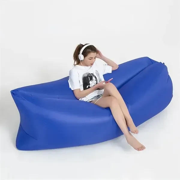 Portable Inflatable Lounger Air Sofa - Portable Inflatable Lounger Air Sofa - Image 2 of 3