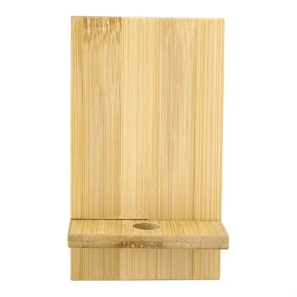 Bamboo Phone Stand Holder - Bamboo Phone Stand Holder - Image 1 of 2