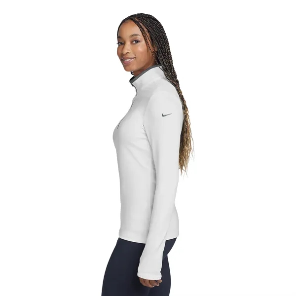 Nike Ladies Dri-FIT Stretch 1/2-Zip Cover-Up 7.6 oz. Jacket - Nike Ladies Dri-FIT Stretch 1/2-Zip Cover-Up 7.6 oz. Jacket - Image 1 of 7