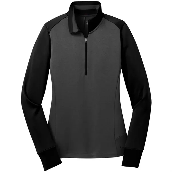 Nike Ladies Dri-FIT 1/2-Zip Cover-Up - Nike Ladies Dri-FIT 1/2-Zip Cover-Up - Image 19 of 23