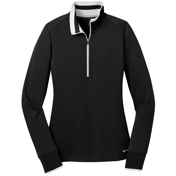 Nike Ladies Dri-FIT 1/2-Zip Cover-Up - Nike Ladies Dri-FIT 1/2-Zip Cover-Up - Image 21 of 23