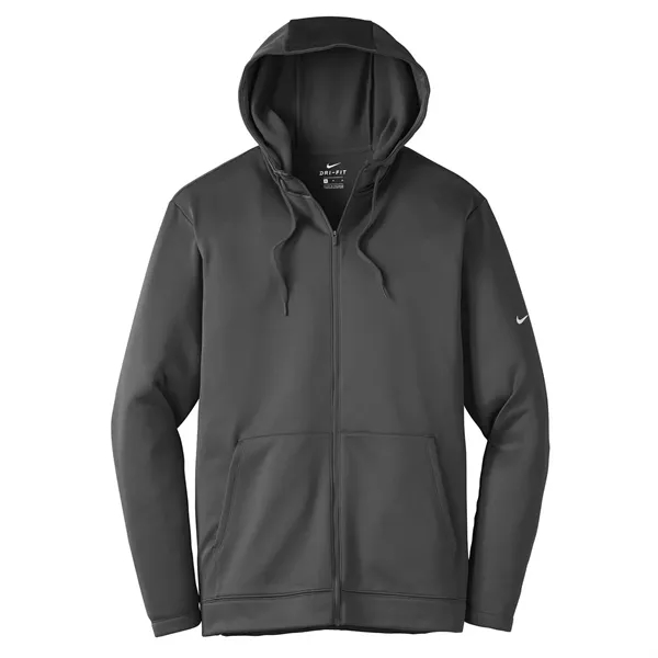 Nike Therma-FIT Full-Zip Fleece Hoodie - Nike Therma-FIT Full-Zip Fleece Hoodie - Image 4 of 8