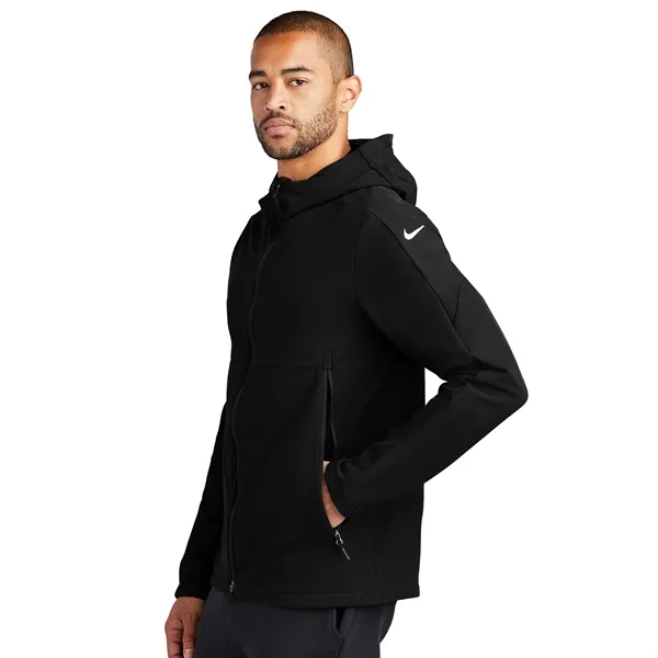 Nike Men's Hooded Soft Shell Jacket - Nike Men's Hooded Soft Shell Jacket - Image 1 of 5