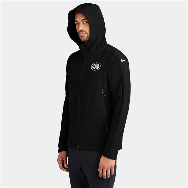 Nike Men's Hooded Soft Shell Jacket - Nike Men's Hooded Soft Shell Jacket - Image 0 of 5