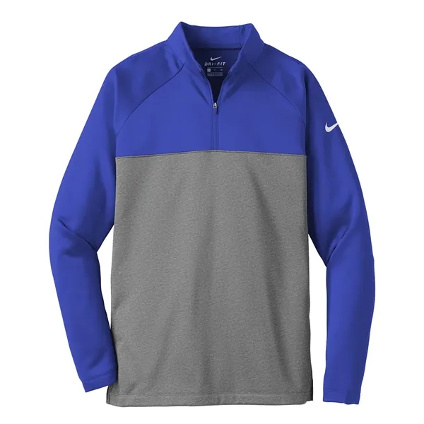 Nike Therma-FIT 1/2-Zip Fleece 7 oz. w/ Screen Print Jacket - Nike Therma-FIT 1/2-Zip Fleece 7 oz. w/ Screen Print Jacket - Image 39 of 41