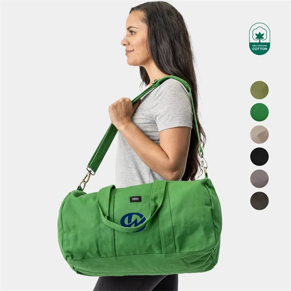 TERRA THREAD® Eco 32L Duffel Bag Sustainable GOTS Fair Trade - TERRA THREAD® Eco 32L Duffel Bag Sustainable GOTS Fair Trade - Image 0 of 10