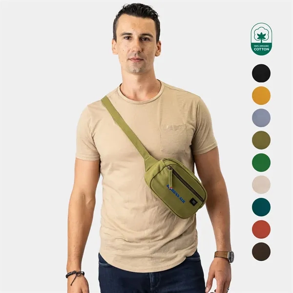 TERRA THREAD® - Fanny Pack Sustainable GOTS & Fair Trade - TERRA THREAD® - Fanny Pack Sustainable GOTS & Fair Trade - Image 0 of 15