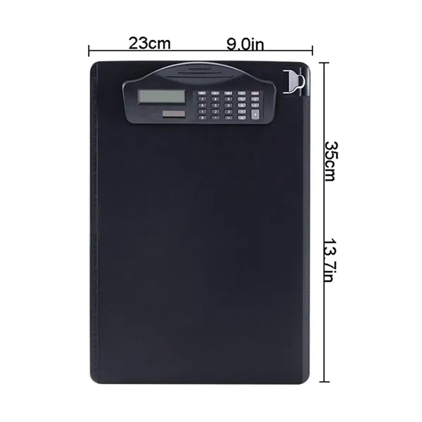 A4 Solar Calculator Files Document Clipboard with Pen - A4 Solar Calculator Files Document Clipboard with Pen - Image 1 of 4