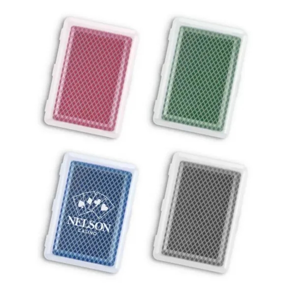 Standard Playing Cards in Reusable Plastic Case - Standard Playing Cards in Reusable Plastic Case - Image 2 of 2